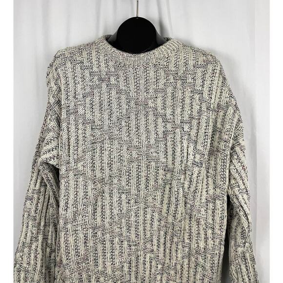 VTG Chunky Pullover Sweater LARGE Sedgefield 90s Classic Grandpa Core - Picture 6 of 10